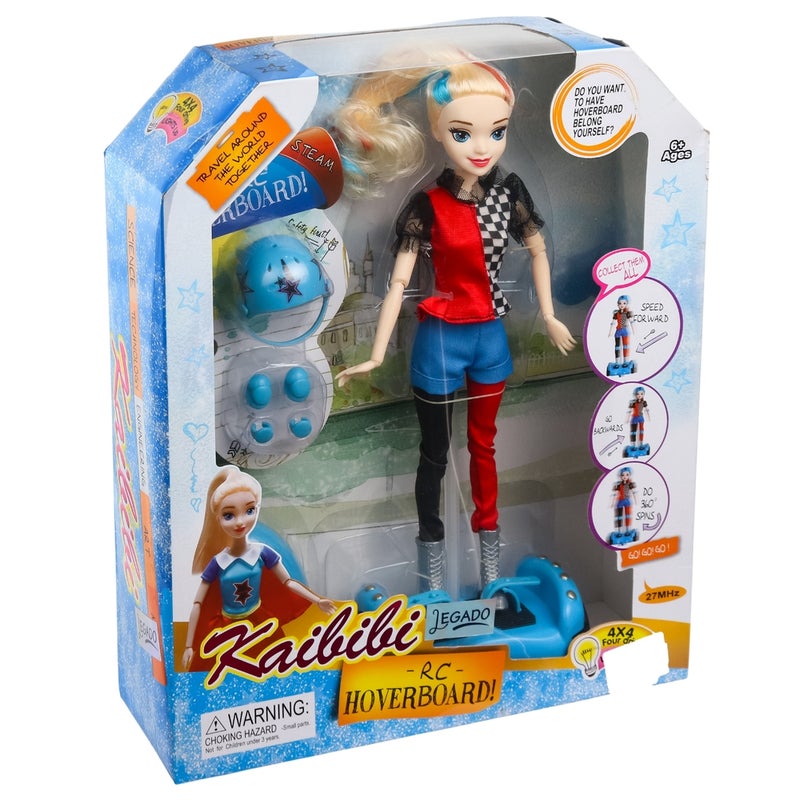 كيبيبي دمية كايبيبي علي الموضة مع هافر بورد المتحكم بريموت التحكم و الأكسسوارات - BLD108 - Image 2