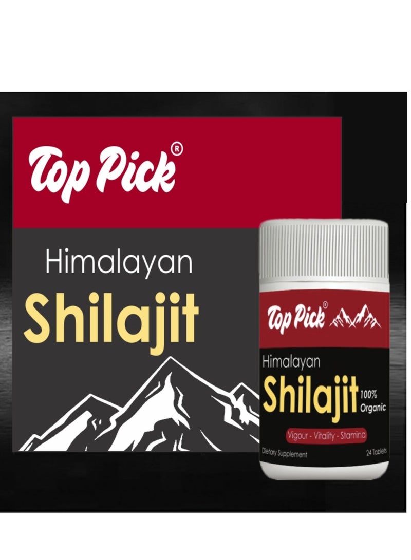 Top Pick Top Pick Himalayan Shilajit 24 Tabs