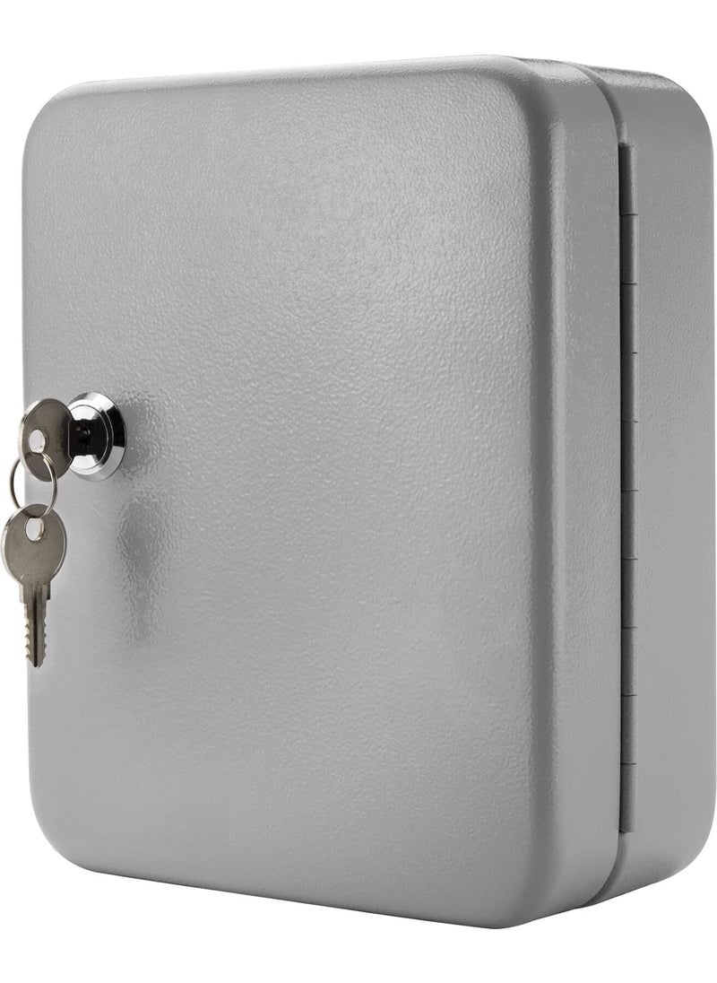 Divik - Divik Waterproof 20 Keys Capacity Metal Key Box with Number Tags Hooks WallMount Security Key Holder Box Use for Home Hotels Parking 1Pcs - Image 1