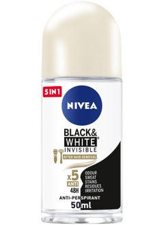Nivea Nivea Antiperspirant For Women Roll On Invisible After Hair Removal 50 ML  - Image 1