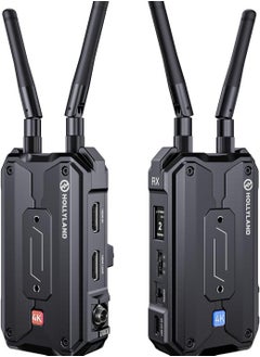 Hollyland Pyro H Wireless HDMI Video Transmission System, Dual-Band 4K30/1080p60 1300ft Los Range 60ms Latency, Up to 4 Receiver, Smart Channel Scan, UVC Live Stream (1TX+1RX)