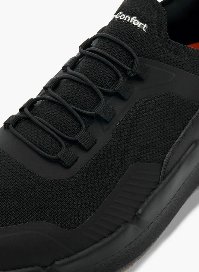 Le Confort BLACK Men Slip-On Ankle Sneakers for Men | Best Price UAE