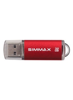 SIMMAX مجموعة من 5 محركات أقراص فلاش USB 2.0 سعة 32 جيجابايت مع مؤشر LED (أزرق وأخضر وأسود وأحمر وأرجواني)  - Image 5