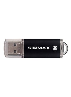SIMMAX مجموعة من 5 محركات أقراص فلاش USB 2.0 سعة 32 جيجابايت مع مؤشر LED (أزرق وأخضر وأسود وأحمر وأرجواني)  - Image 4