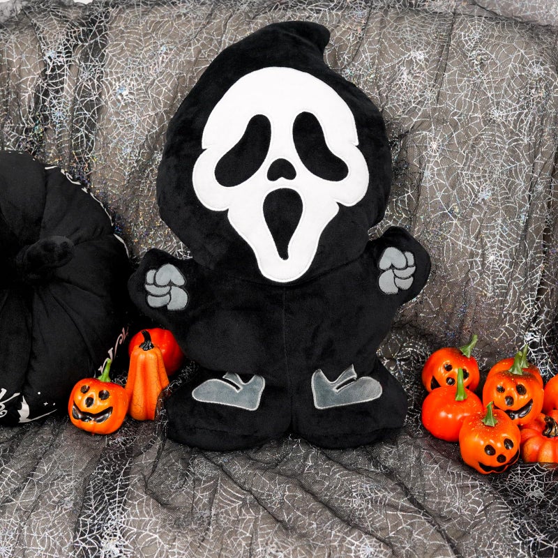 GAGEC Halloween Ghost Pillow Funny Spooky Ghost Throw Pillows 15.8 Inch Halloween Home Sofa Decorations Horror Decor for Friends Family - Image 2