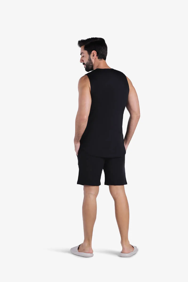 Yeseco  Black Chase Rapid Dry Shorts – Lightweight, Breathable for Men | Best Price UAE