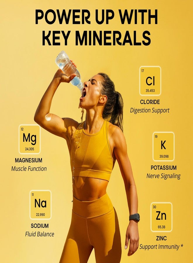 LyteLine LyteShow - Electrolyte Drops for Rapid Rehydration + Digestion + Brain + Energy + Immunity | No Sugar | Trace Minerals | Unflavored, Subtle Mineral Taste - 40 Servings (Magnesium, Potassium, Zinc) - Image 4