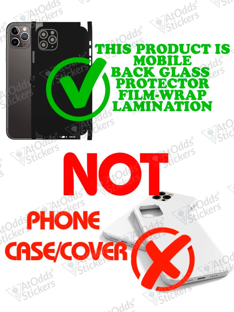 AtOdds - Full Body Back Screen Guard Protector Film - 3D Textured Lamination Wrap Skin Sticker for iPhone 14 Pro Max | Scratchproof Matte Finish (Design - Silver Camo) - Image 3