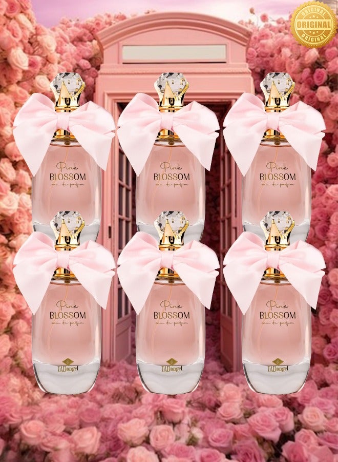 TADangel 6 Pieces Pink Blossom Perfume 100ml EDP - Image 1
