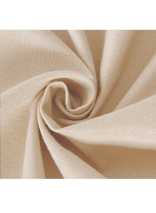 Arabest 6-Piece Quilted Compressed Comforter Set For All Season Microfiber Cream King 220x240cm  - Image 2