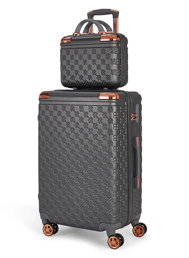 LIMRA Luggage set 5 pieces travel Bags with a distinctive design from limra grey