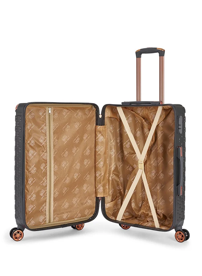 LIMRA Luggage set 5 pieces travel Bags with a distinctive design from limra grey