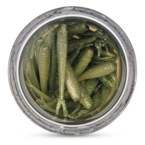 Berkley Gulp! Alive! Minnow Fishing Bait, Green Shiner, 1in, Extreme Scent Dispersion, Realistic Minnow Profile, Ideal for Bass, Trout, Walleye, Panfish and More - Image 3