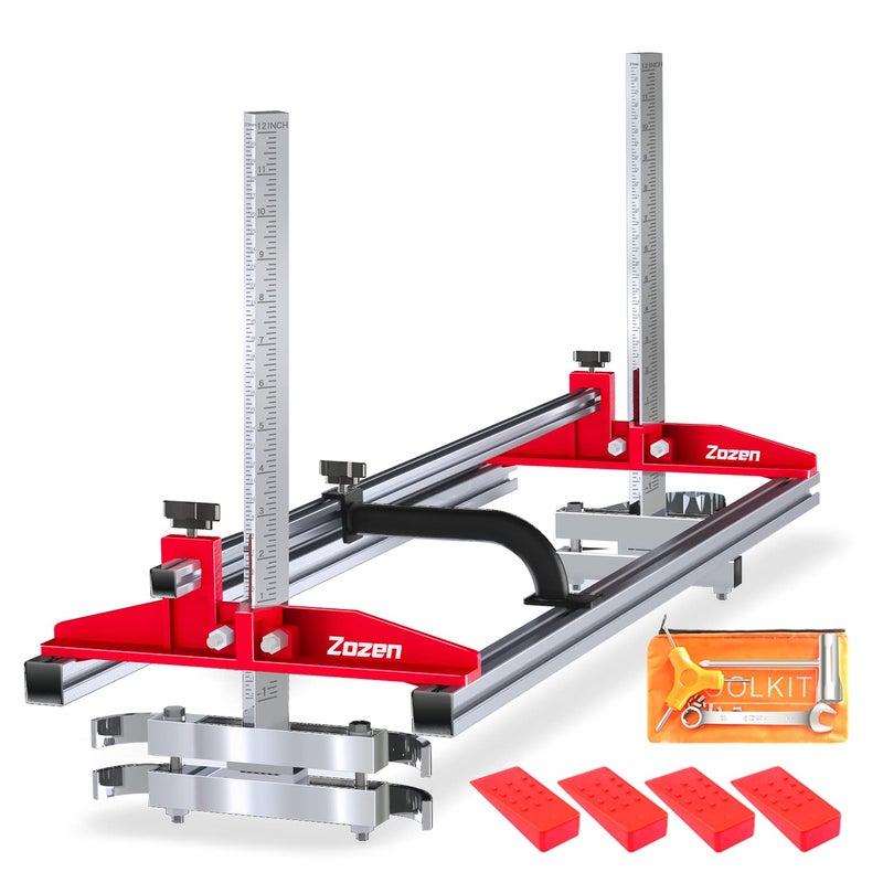 Zozen Chainsaw Mill, Portable Sawmill - Can be Assembled into 3 sizes for Independent Use, Suitable for 14-36 inches Planking Milling Bar, A Flexible Cutting Guide System for Builders and Woodworkers. - Image 1