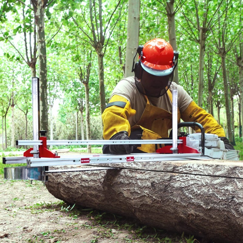 Zozen Chainsaw Mill, Portable Sawmill - Can be Assembled into 3 sizes for Independent Use, Suitable for 14-36 inches Planking Milling Bar, A Flexible Cutting Guide System for Builders and Woodworkers. - Image 5