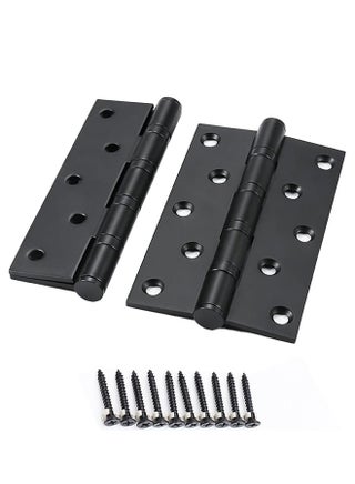 2Pcs Stainless Steel Door Hinge Ball Bearing Heavy Duty Inner and Outer Door Hardware for Left and Right Doors Door Hinge Stainless Steel New Chinese Style Wooden Door Hinge (Black) - pzsku/ZFAC1A38642ADA4537067Z/45/_/1698486484/bee3ec62-62fe-4846-be63-aad9dcdc1121