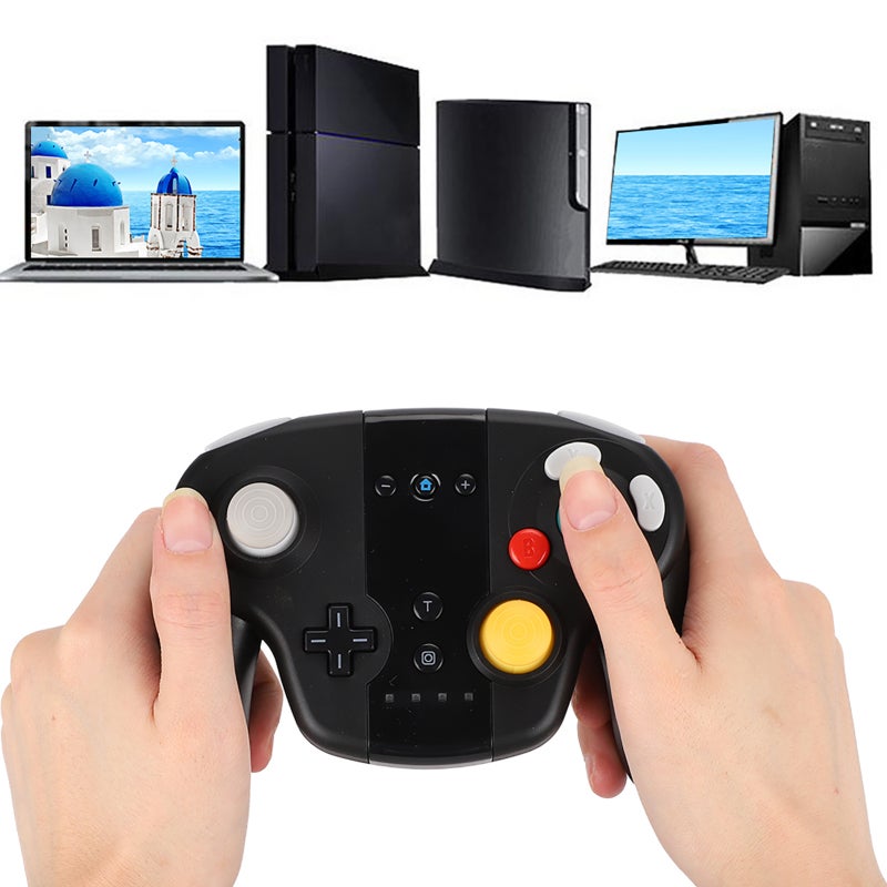 Wireless Gamepad Bluetooth V3.0 Game Controller - 380mA Built-in Battery Motion Sensing with Dual Vibration for Switch Console Windows PC - Image 5