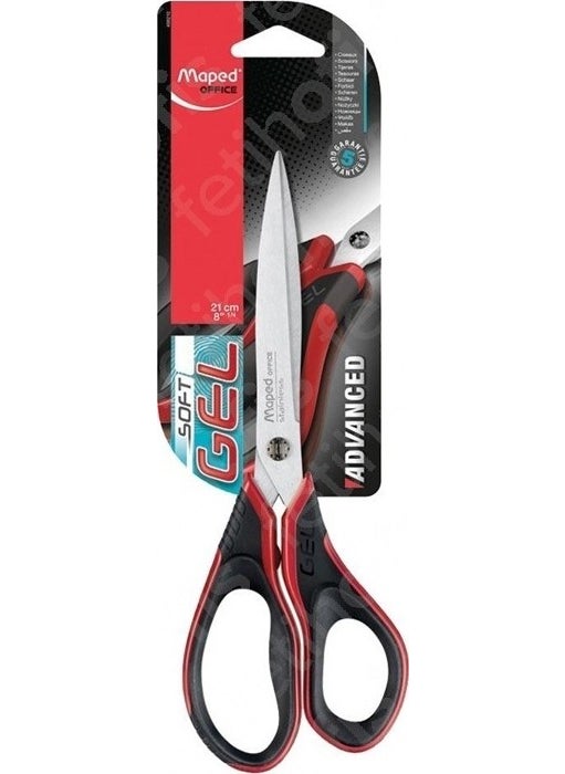 Maped 21 Cm Advanced Gel Asymmetric Scissors 499210 