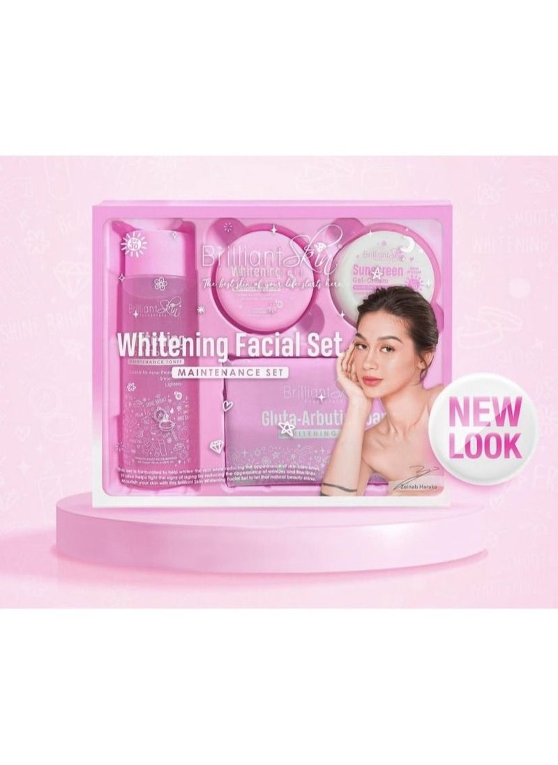 Brilliant Skin - Whitening Facial Set (Maintenance Set) - Image 1