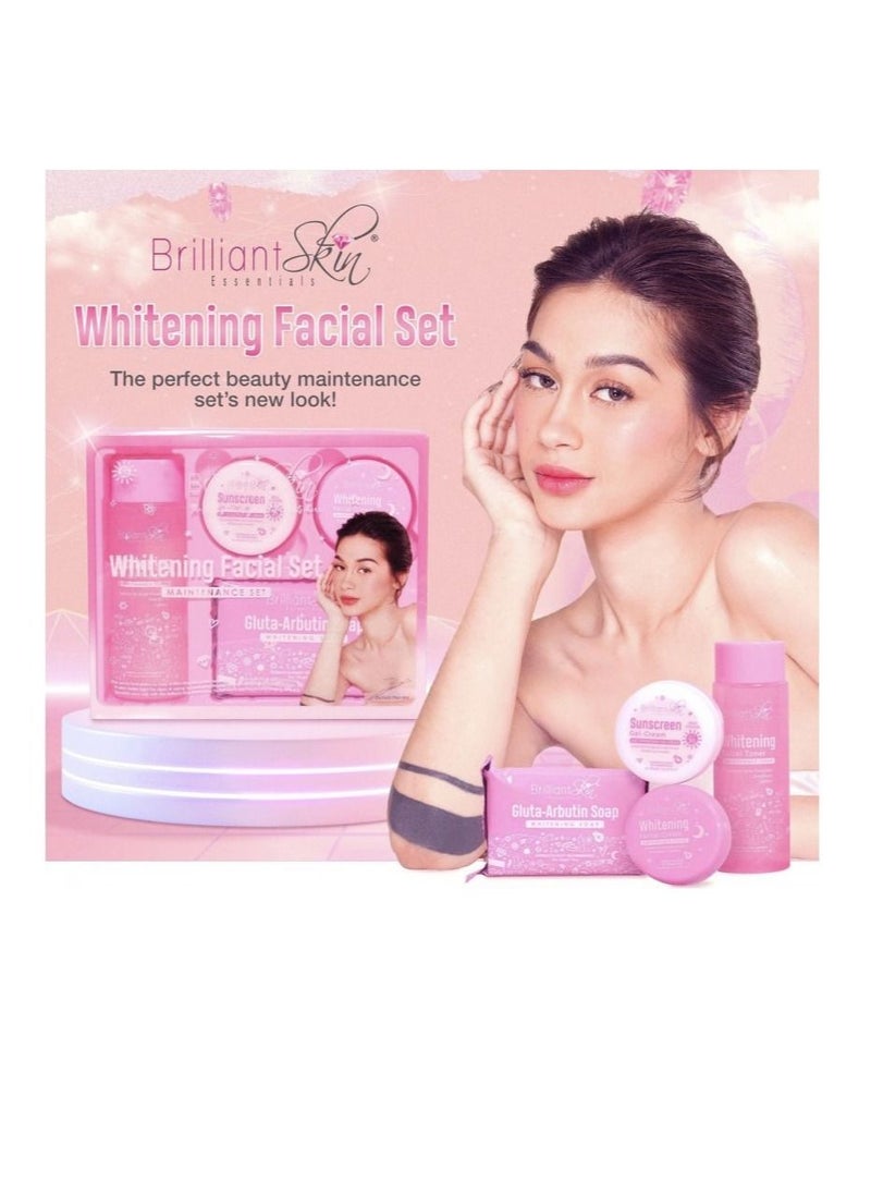 Brilliant Skin - Whitening Facial Set (Maintenance Set) - Image 1