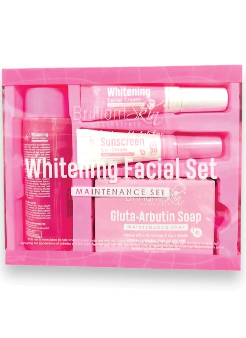 Brilliant Skin - Whitening Facial Set (Maintenance Set) - Image 1