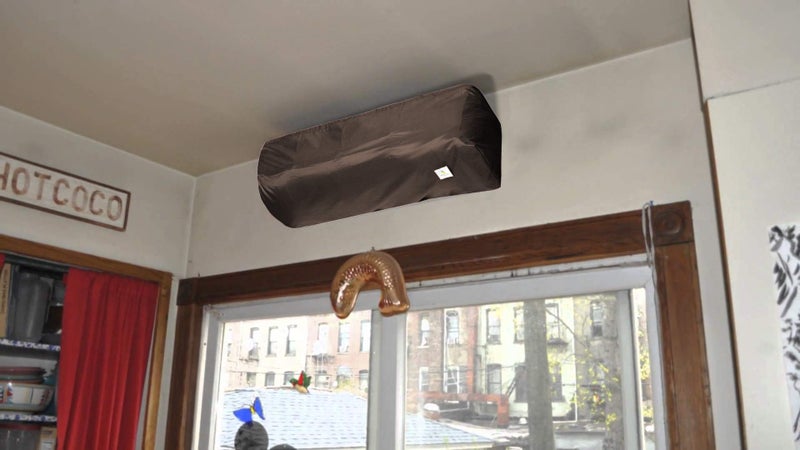 Homestrap AC Cover 1.5 Ton Split AC - Brown - Image 3