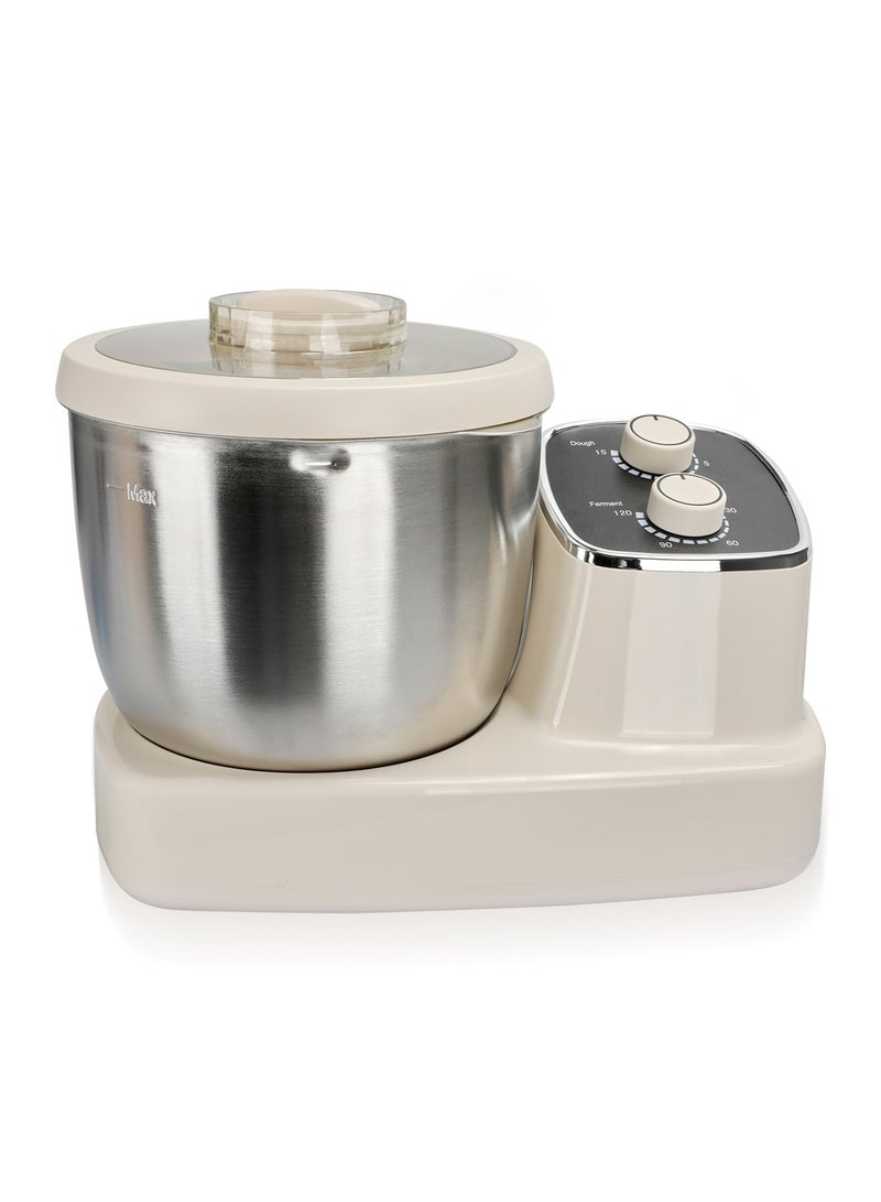 Sunbath 5L Stand Mixer, Electric Dough Maker with Ferment Function, 250W Dough Mixer for Bread and Pizza, Electric Food Mixer with 304 Stainless Steel Bowl, Sourdough Kneading Machine, Household Flour Kneading Machine - Image 1