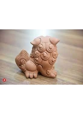 BSD Organics - BSD Organics Eco DIY Toy Shadu Brown Clay Powder Bag Ready to Use for Home Made Organic Eco-Friendly Ganesha, Toys and More, Natural & Soft for Kids and Adults Sculpture and Modeling 200 Gram - Image 1