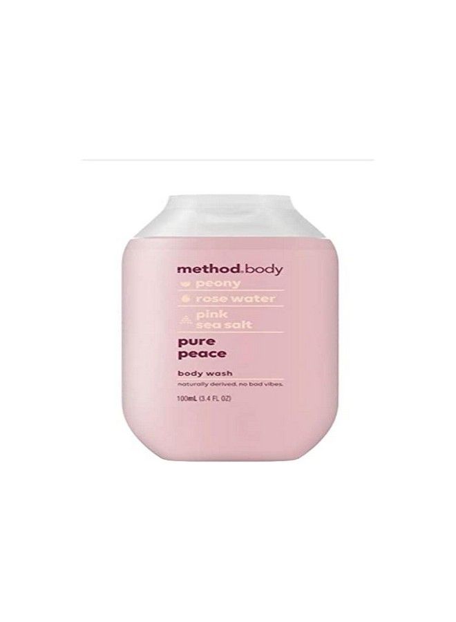 Method Body [ Pure Peace Body Wash Travel Size 3.4 Fl Oz) - Image 1