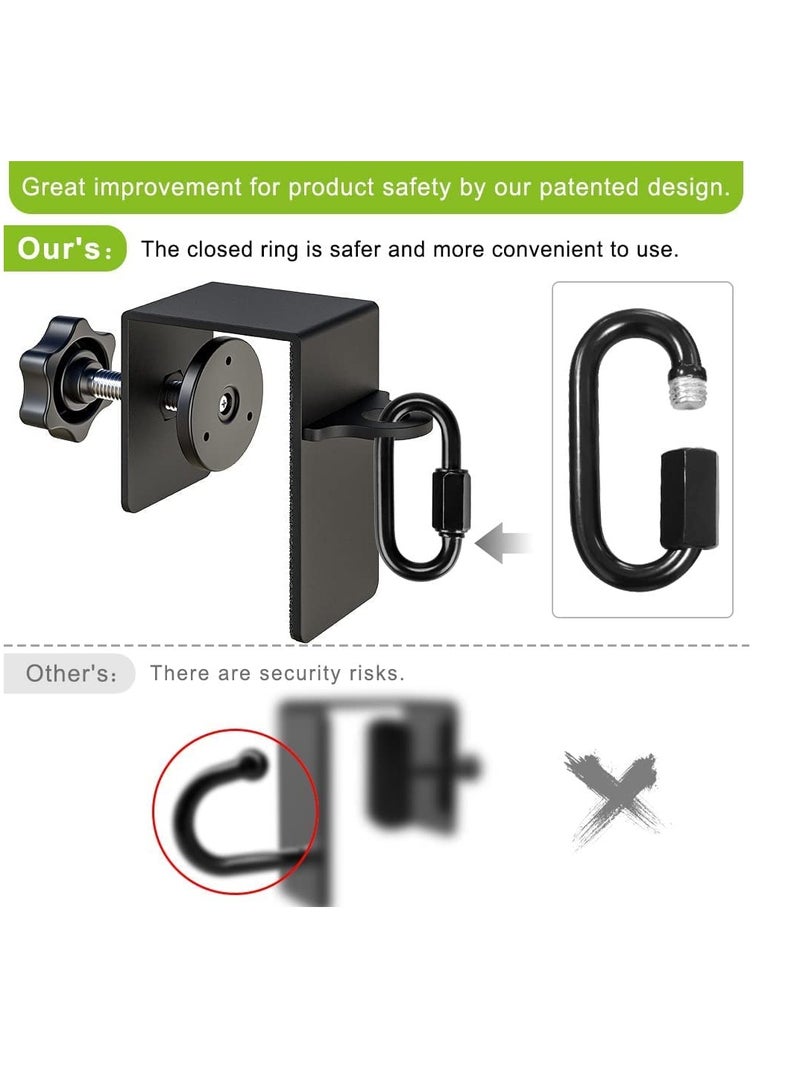 SYOSI مرفق باب ثقيل للتحمل لأشرطة المقاومة تمارين صالة رياضية منزلية مرفق تثبيت الباب مرفقات لتدريب وزن الجسم تمارين القوة التدريب التعليقي والعلاج الطبيعي - Image 3