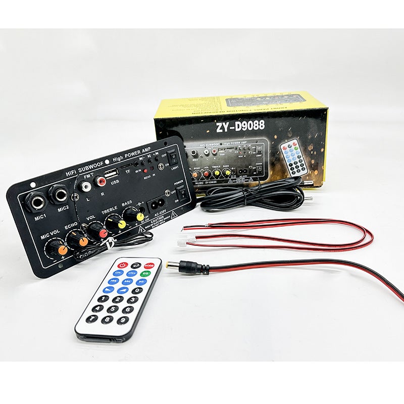 Family Karaoke Outdoor Car Diy Audio Subwoofer Power Amplifier Board Bluetooth Power Amplifier Board Car Power Amplifier Manufacturers - Image 4