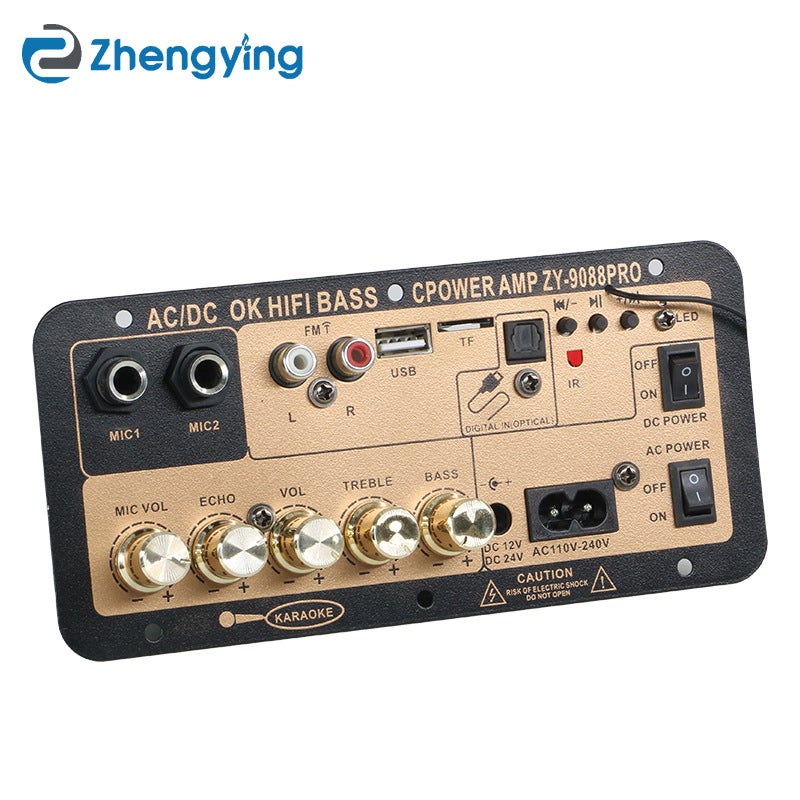 Family Karaoke Outdoor Car Diy Audio Subwoofer Power Amplifier Board Bluetooth Power Amplifier Board Car Power Amplifier Manufacturers - Image 1