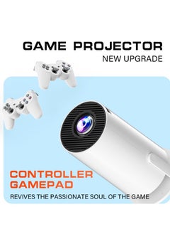 VICTGOAL Mini Portable Projector 5G Wifi 6 Android 11, Mini Projector Support 4K/Auto Keystone, Home Theater Compatible with iOS/Android Phone Smart Projector with Google apps (With Games)  - Image 3