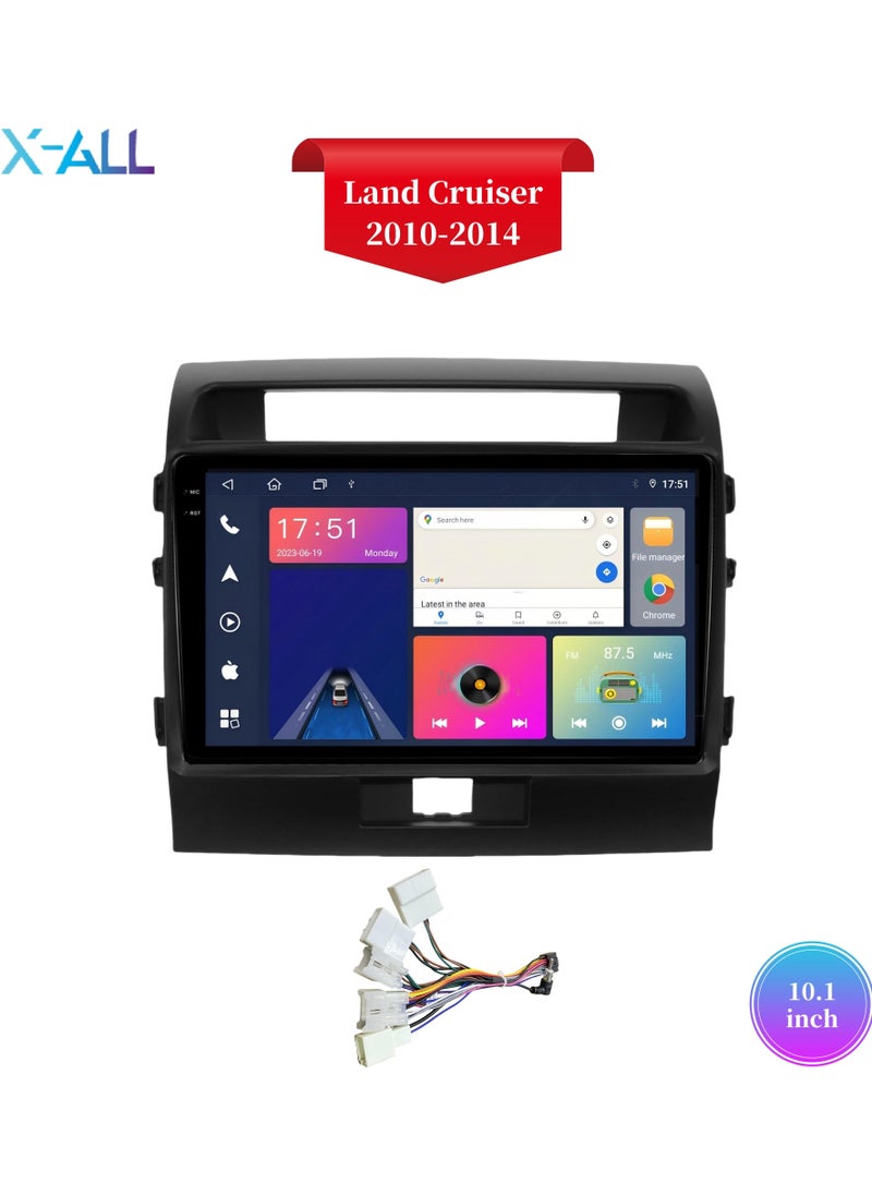 X-All Land Cruiser 2007-2015 Android decor and screen / 4 GB RAM + 64 GB storage + Apple CarPlay  - Image 1