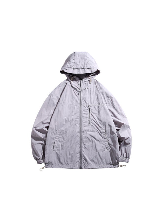 Izexx Spring And Summer Sun Protection Clothing For Men And Women Couple Ice Silk Thin Mountain Outdoor Upf50 Sun Protection Jacket - Image 4