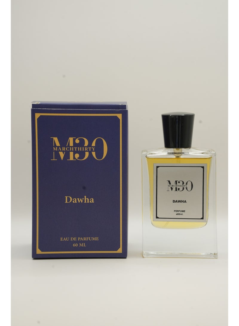 March Thirty (M30) Dawha Eau de Parfum Unisex 60ml - Image 2