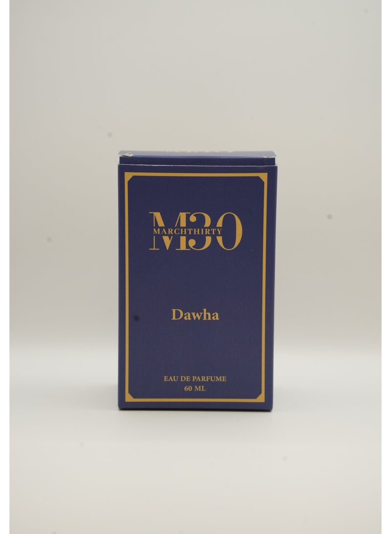 March Thirty (M30) Dawha Eau de Parfum Unisex 60ml - Image 4
