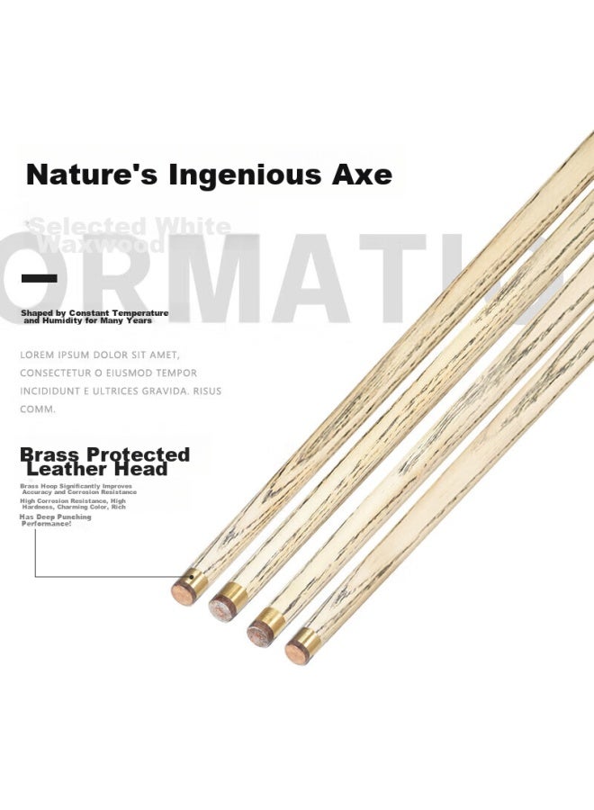Livex Livex Black Pool Cue, Chinese 8-ball Pool Cue, Snooker Cue, Small Tip, Chinese 8-ball Pool Cue - Image 2