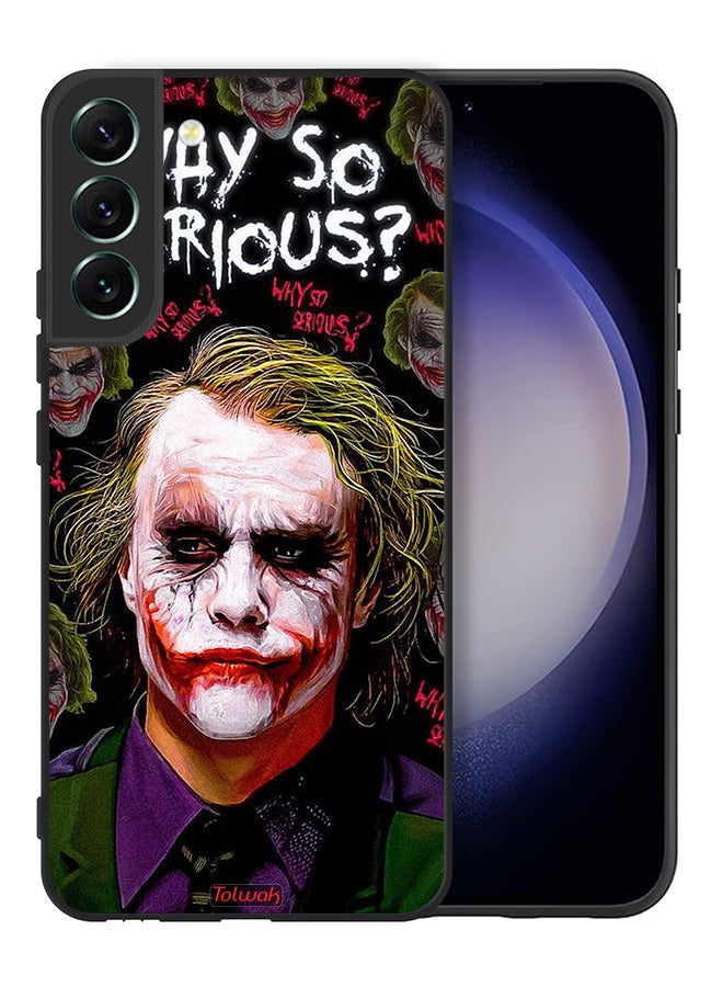Tolwak Samsung Galaxy S22 Plus 5G Protective Case Cover Why So Serious - Image 2