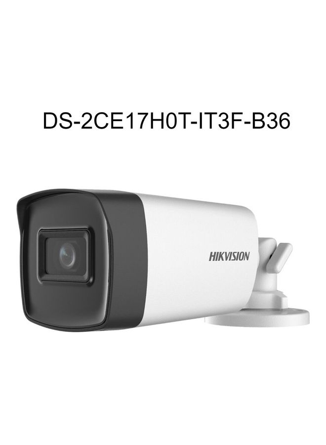 هيك فيجن كاميرا خارجية 5 ميجابكسل توربو بوليت EXIR، عدسة ثابتة 3.6 مم، NTSC C9 – 40 MTR IR - Image 1