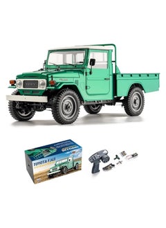 TOYOTA 1/12 RC Crawler FJ45 Official RTR Green 2.4GHz 4WD Brushed Remote Control Car RTR RC Truck Vehicle Models Hobby Grade RC Carwith Intelligent Lighting for Adults Kids (battery included)  - Image 1