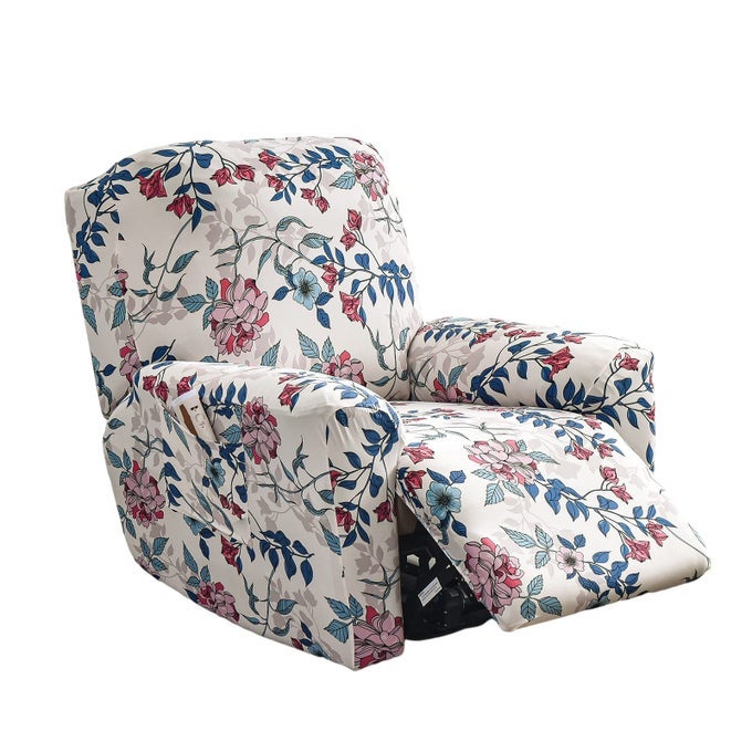 ECOANCHENG RECLINER SLIPCOVERS 4PIECES LAZYBOY RECLINER COVERS RECLINER COUCH COVERS RECLINER CHAIR COVER NON SLIP RECLINING SLIPCOVERS WITH STORAGE POCKETS FURNITURE PROTECTOR FOR LIVING ROOM