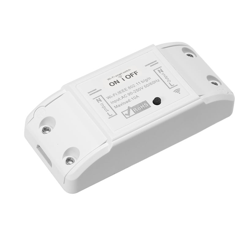 Wifi Smart Switch Compatible with& for Google Home Timer 10A/2200W Wireless Remote Switch for Android/IOS APP Control for Electric Appliances Universal Smart Home Automation Module - Image 1