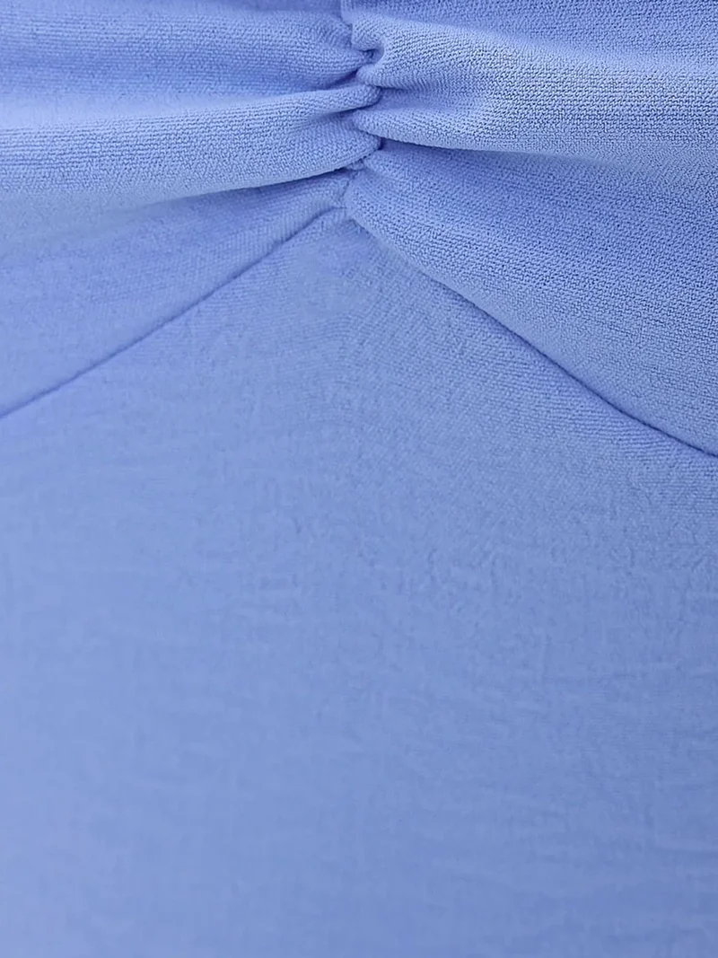 HICCUP Sweetheart Neck Midi Dress with a Side Slit