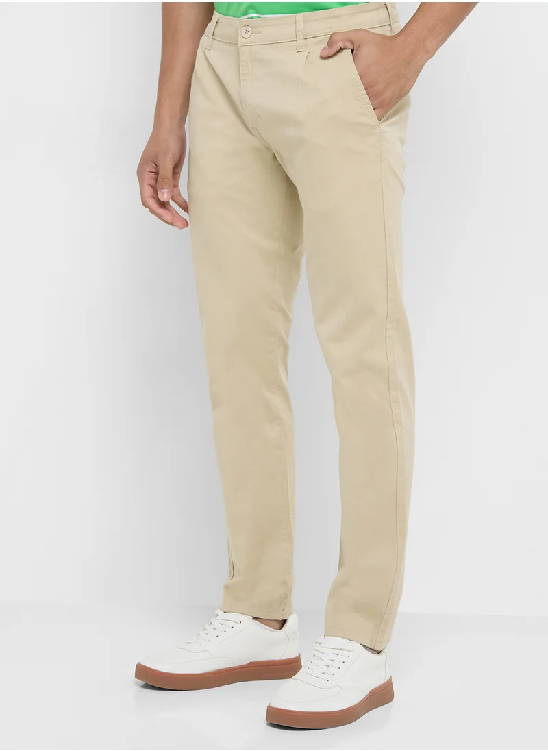 Robert Wood Relaxed Fit Chino Pants