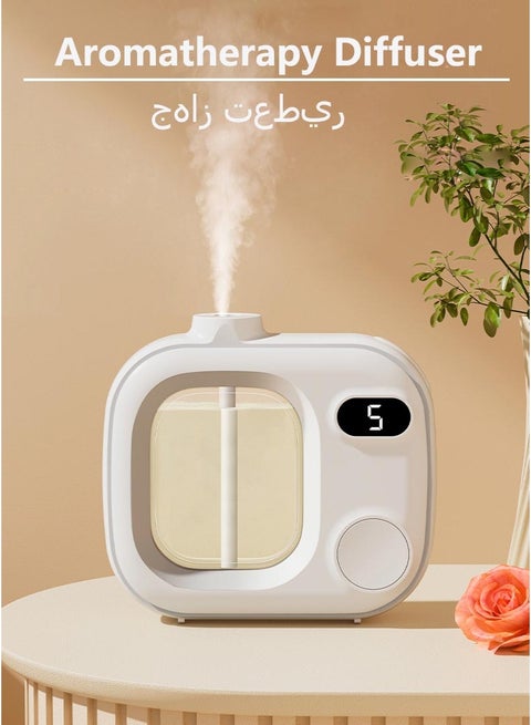 Essential Oil Diffuser, Air Perfuming Device,  Aroma Diffuser with LED Display & 5 Smart Modes