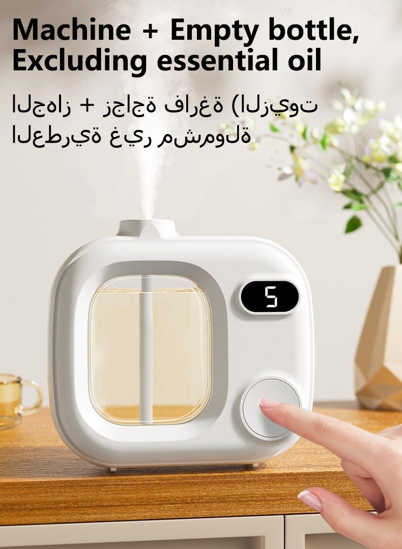 ZEPONOVA Essential Oil Diffuser, Air Perfuming Device,  Aroma Diffuser with LED Display & 5 Smart Modes - Image 4