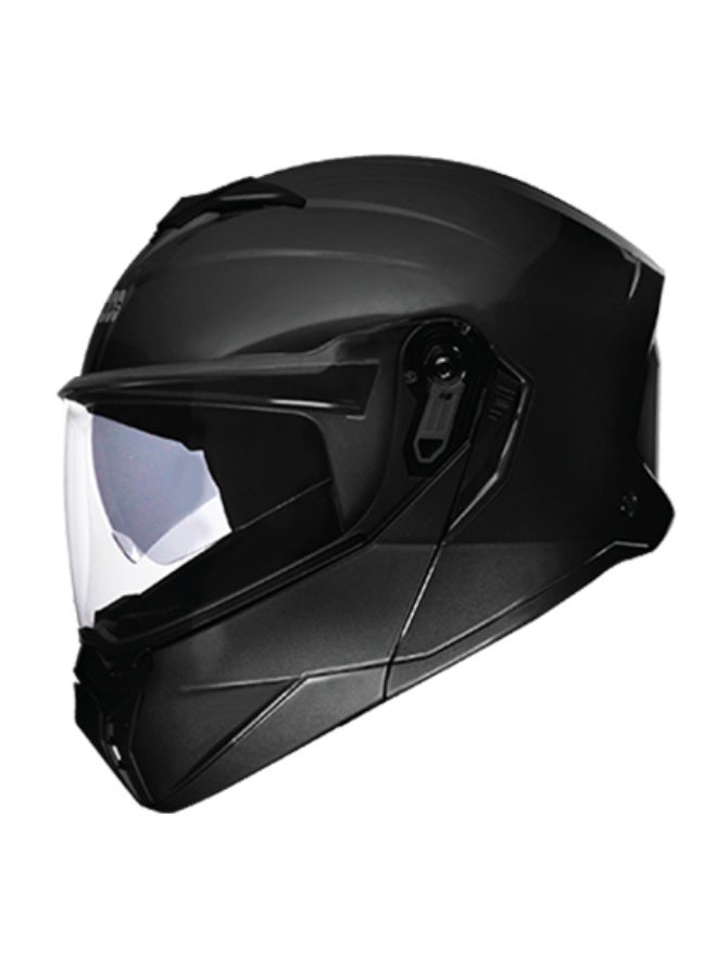 ستدز خوذة القابلة للرفع طراز تروبر باللون الأسود المطفي