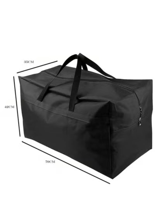 م اكس م حقيبة سفر كبيرة 25 كجم، حقيبة تخزين مقاومة للماء بسحاب، منظم نقل وأمتعة عالي التحمل - Image 2