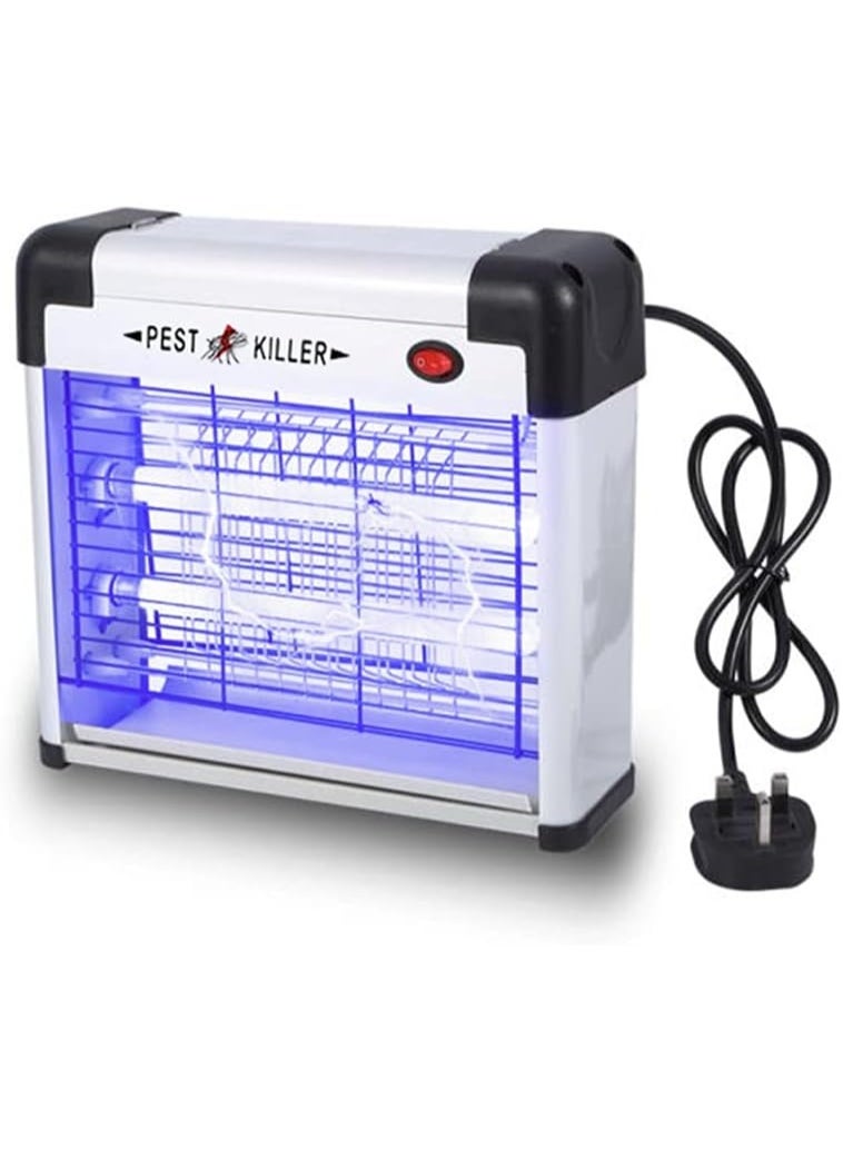 DubaiGallery Electric Pest Killer Lamp 12W Mosquito Fly Insect Zapper With UV Light Silent Operation Chemical Free Hanging Trap For Indoor Outdoor Home Use - Image 1